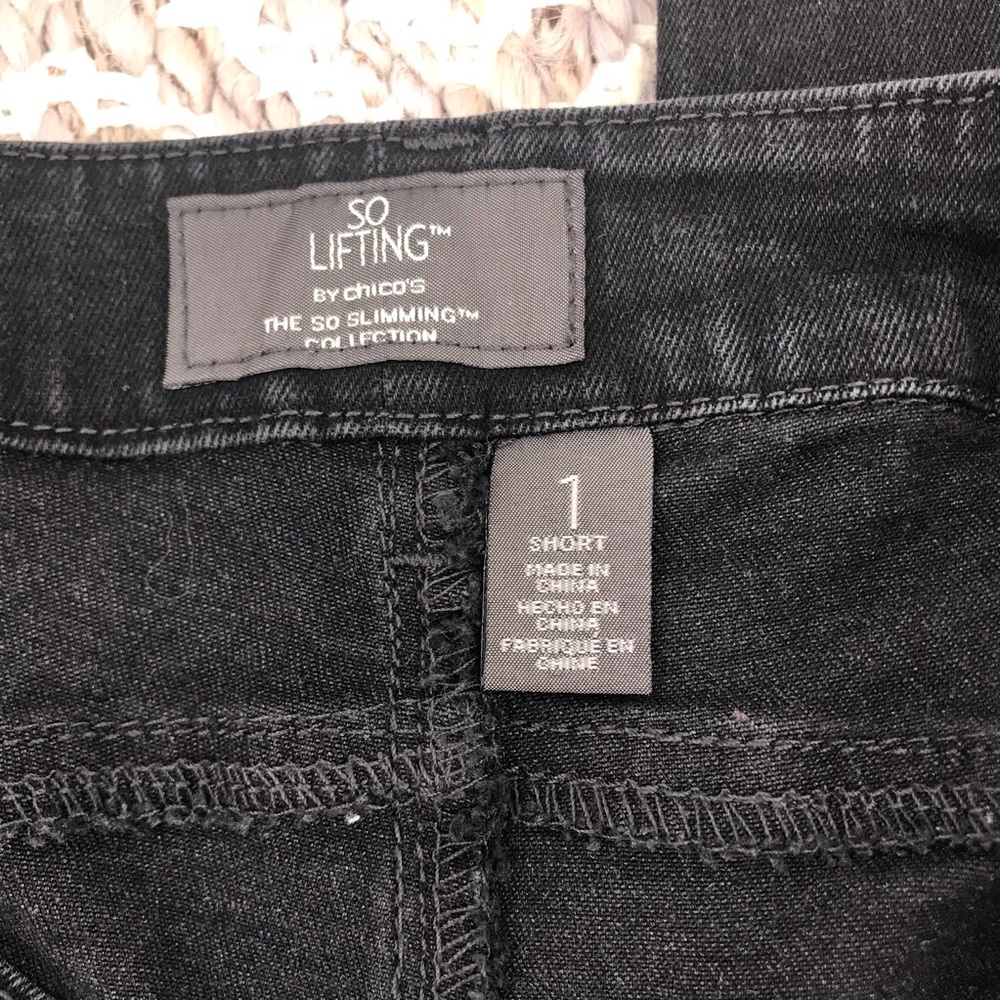 High Rise Straight Leg So Lifting Chico’s Jeans - Picture 5 of 7